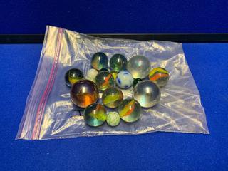 Bag of Assorted Marbles.
