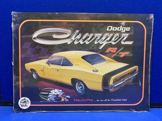 17"x13" Dodge Challenger R/T Sign.