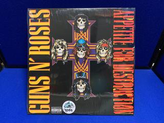 Guns N Roses, Appetite For Destruction, Vinyl Album.