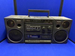 Panasonic RX-CS780 Radio/Tape Player.