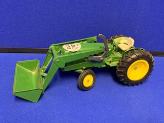 John Deere FEL Tractor Die Cast Toy.