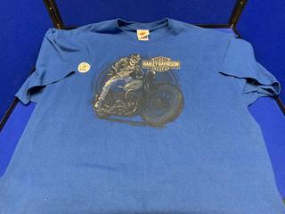 Harley Davidson Tee Shirt - Size 2XL.