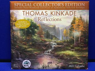 Thomas Kinkade Reflections 2021 Calendar.