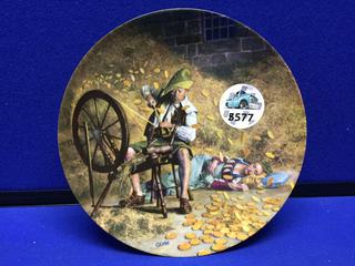 Konigszelt Bavaria 8" Decorative Plate "Rumpelstilzchen".