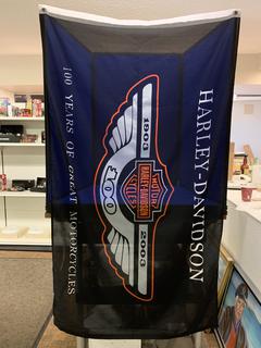 Harley Davidson 100th Anniversary Flag.