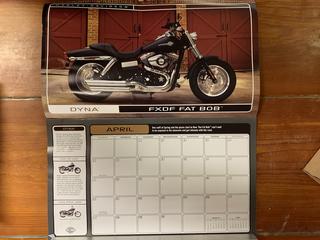 2008 Harley Davidson Calendar 105th Anniversary.