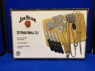 Jim Beam 22pc Grill Set.