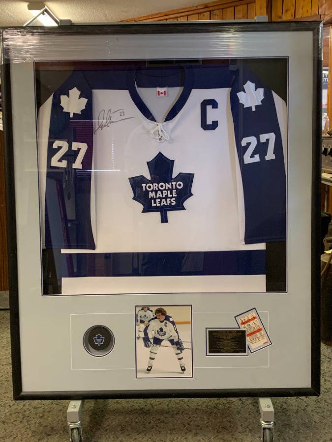 Darryl Sittler Framed Career Jersey - Signed - Ltd Ed 199 - Toronto Maple  Leafs at 's Sports Collectibles Store