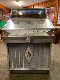 Wurlitzer Multi-Selector Phonograph Model 2600 c/w Assorted Albums. S/N 542090. New Needle, New Belts.