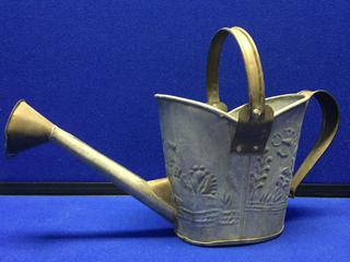 Small Galvanized Watering Bucket.