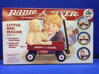 Radio Flyer Little Red Wagon Model # 5 Toy.