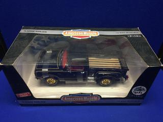 ERTL 1978 Dodge Warlock Die Cast Model, 1:18 Scale.