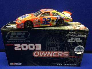 Team Caliber Ricky Caravan # 32 Tide With Bleach NASCAR Die Cast Model, 1:24 Scale.