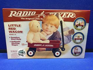 Radio Flyer Little Red Wagon Model # 5 Toy.