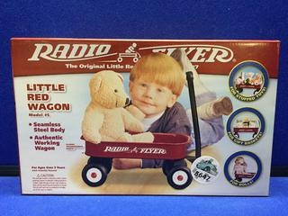 Radio Flyer Little Red Wagon Model # 5 Toy.