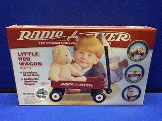 Radio Flyer Little Red Wagon Model # 5 Toy.