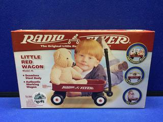 Radio Flyer Little Red Wagon Model # 5 Toy.