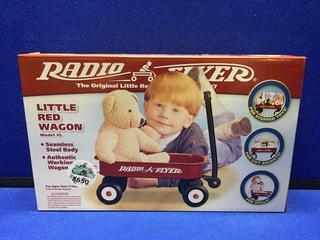 Radio Flyer Little Red Wagon Model # 5 Toy.