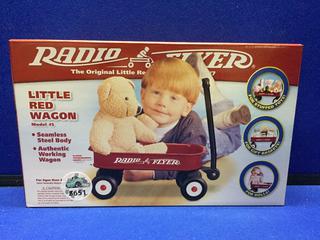 Radio Flyer Little Red Wagon Model # 5 Toy.