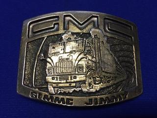 GMC Gimmi Jimmy Belt Buckle.