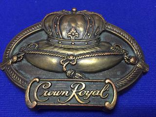 Crown Royal Belt Buckle.