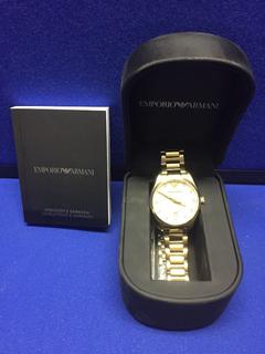 Emporio Armani Stainless Steel Watch.