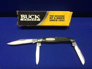 Buck Knives Three Blade Folding Pocket Knife.