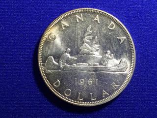 1961 Canada Silver Dollar.