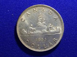 1953 Canada Silver Dollar.