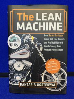 Dantar P. Oosterwal, The Lean Machine, Hard Cover Book.