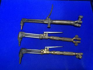 (3) Vintage Cutting Torches.