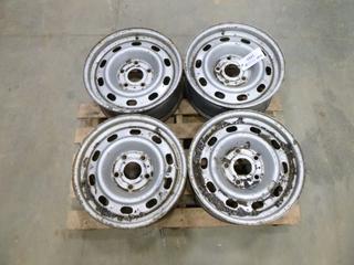 (4) 17 In. 5 Stud Dodge Rims (Row 3)