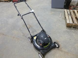 (1) Poulan/Weed Eater Mulching Lawn Mower, Model P0475N21RA, SN 012804M 004756, Briggs & Stratton Engine, *Note: Engine Turns Over, But Does Not Start, Running Condition Unknown*  (East Side Wearhouse)