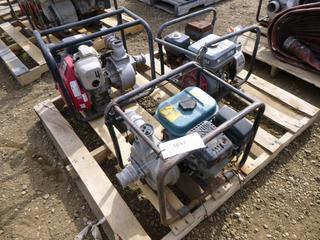 (3) Discharge Pumps *Note: Parts Only* (Row 3)