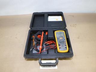 Fluke 1587 Multi-Meter Insulator Tester with Case (T-3-1)