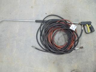 Pressure Hoses and Spray Wand (L-4-3)