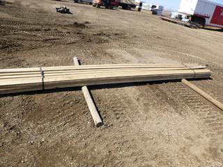 Qty of 1 In. x 4 In. x 16 Ft. Lumber