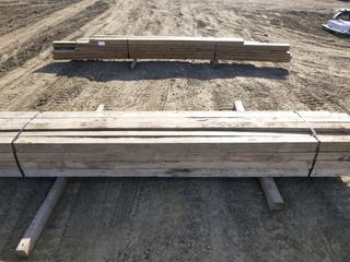 Qty of 4 In. x 4 In. x 12 Ft. Lumber