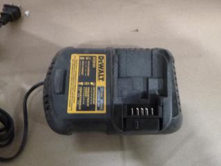 (1) Dewalt DCB115 Battery Charger c/w 12V/20V Max, (1) Dewalt DCB 101 Battery Charger c/w 12V/20V Max (B1)