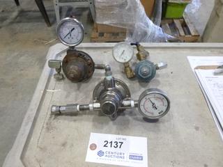 (1) Nitrogen Gauge, 0-300 PSI, (1) Nitrogen Gauge 0-60 PSI Oil Filled, (1) Nitrogen Gauge 0-400 PSI (A2)