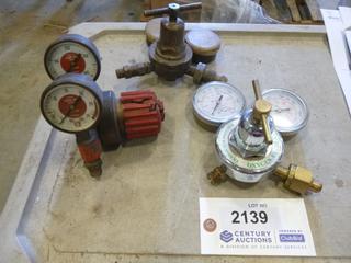 (3) Acetylene Gauge, (1) Oxygen Gauge (A2)