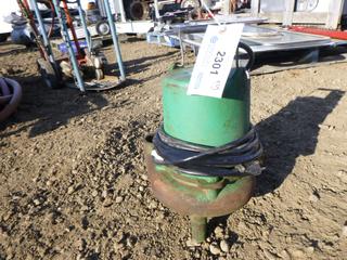 Cast Iron Water Tight Sump Pump, Model SPA0A2 20-01 (Row 2)