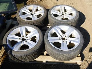 (4) Hankook Winter I cept evo Tires, 225/40R18, C/w 4 18 In. Rims