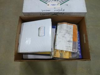 Box of Assorted Manuals for Vermer Construction Equipment  (P-2-2)