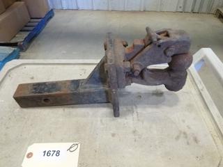 Pintle / Ball Hitch, 2 In. Solid Draw Bar, 6 Ton 2 5/16 In. Ball (B-1)