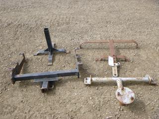 Qty of Hitches w/ 2 In. Pipe Spinner and 59 Tube Stand Base (Row 5)