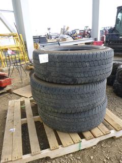 (3) Goodyear Wrangler LT265/60R20 Tires