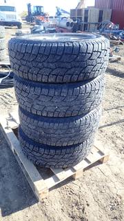 (4) Wild Country Radial XTX Sport Tires, 235/70R16, w/ 5 Bolt Jeep Rims