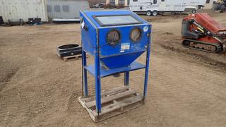 Powerfist Floor  Model Sandblasting Cabinet, 100 PSI Max Operating Pressure