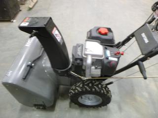 Craftsman Snow Blower, Electric Start On/Off Switch, 9.5 HP, 27 In. , Model C950-52430-1, SN 756351179511ER048, c/w Owner's Manual (H)